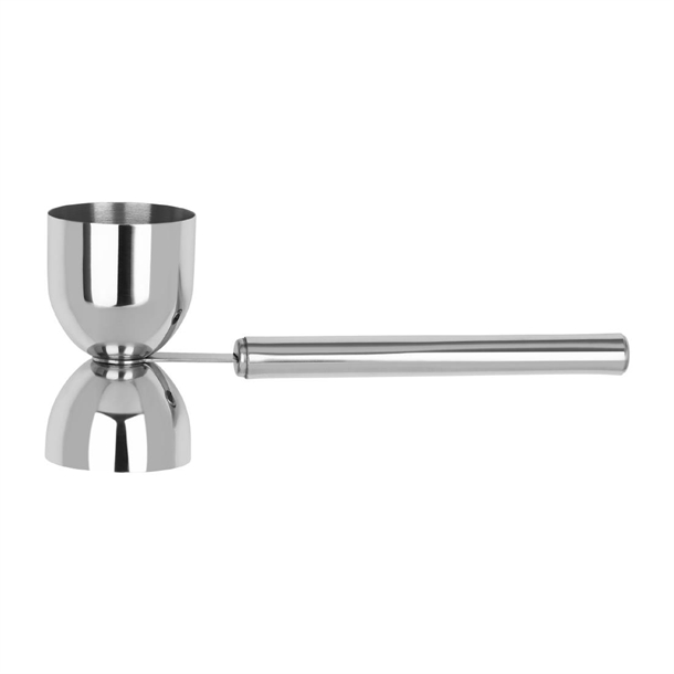 Zanzi Pipe Jigger 20/40ml with Handle Stainless Steel (B2B)