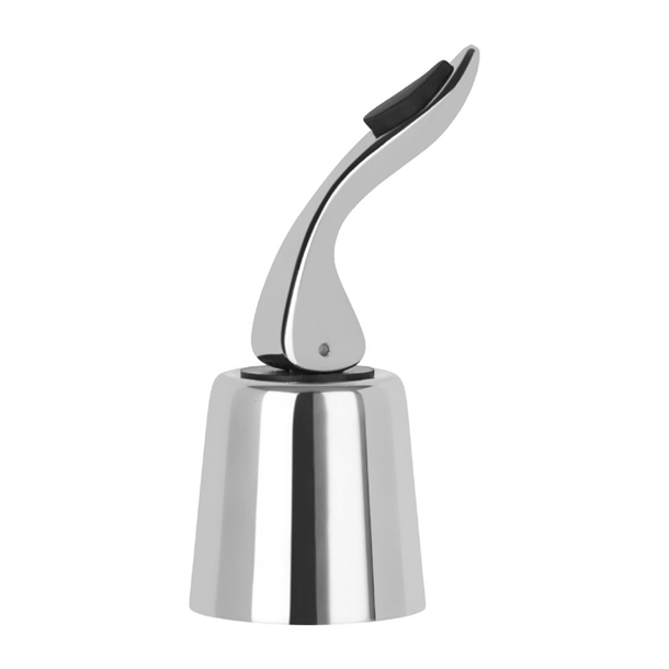 Zanzi Wine Bottle Stopper Stainless Steel - 40x55mm (B2B)