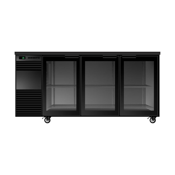 SKOPE BackBar 3 Glass Swing Door Fridge BB.3.GSW (Direct)