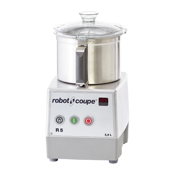 Robot Coupe R 5 - Cutter Mixer - 5.9L Stainless Bowl (Direct)