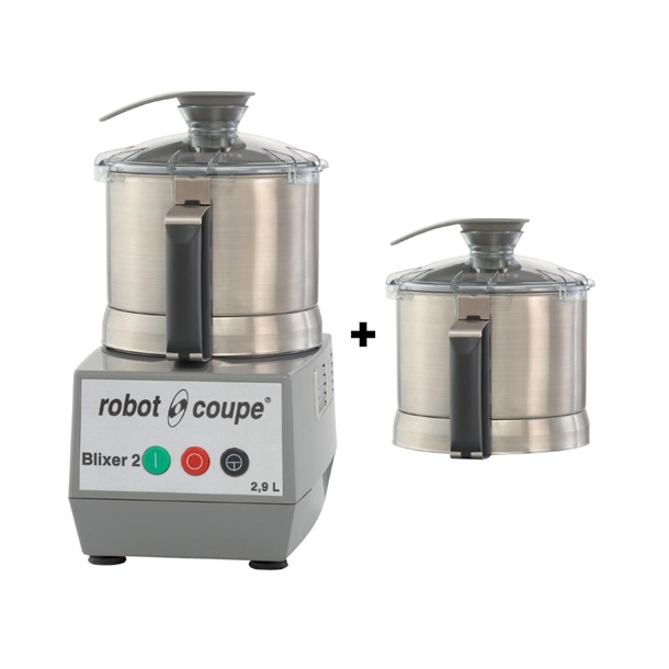 Robot Coupe Blixer 2 - 2.9L Stainless Bowl + Additional Bowl (Direct)