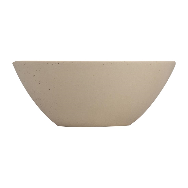 Luzerne Dune Clay Round Bowl - 180mm (Box 4) (B2B)