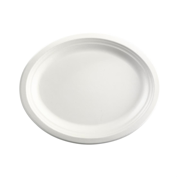 BioPak BioPlates White - 31cm (Pack 10)