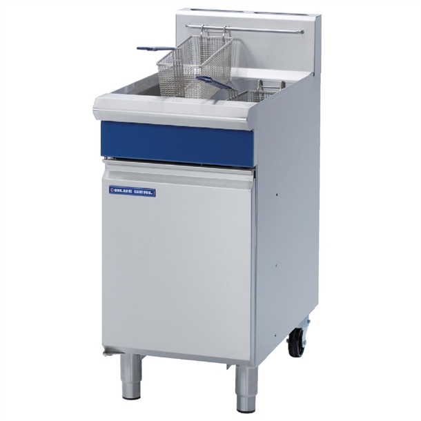 Blue Seal Evolution Vee Ray Single Tank Fryer LPG - 450mm (B2B)