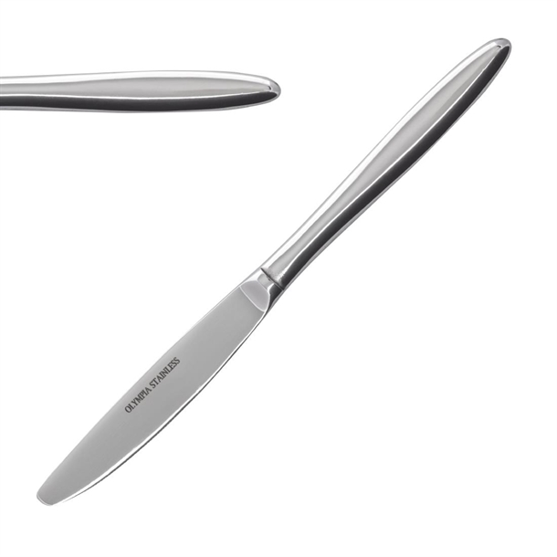 Olympia Saphir Dessert Knife (Box 12)