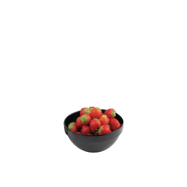 aps-frames-black-0.5ltr-melamine-bowl