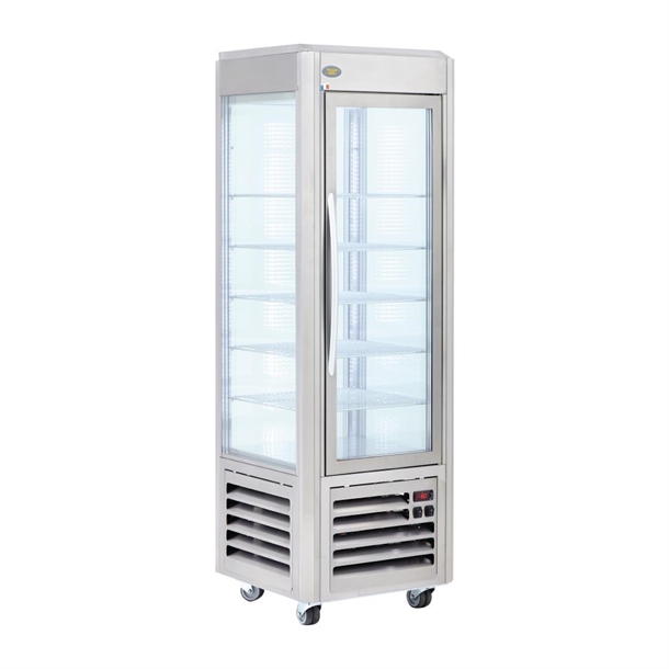 Roller Grill Frozen Merchandiser Fixed Shelves Stainless Steel (Direct)
