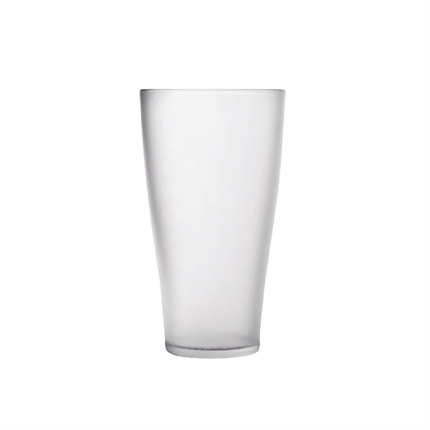 Polycarbonate Conical Glass - 425ml (Scratch proof) (Box 50)