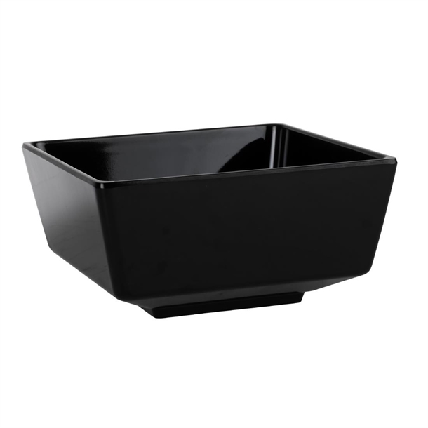 APS Float quadratische Schale schwarz 190x190mm