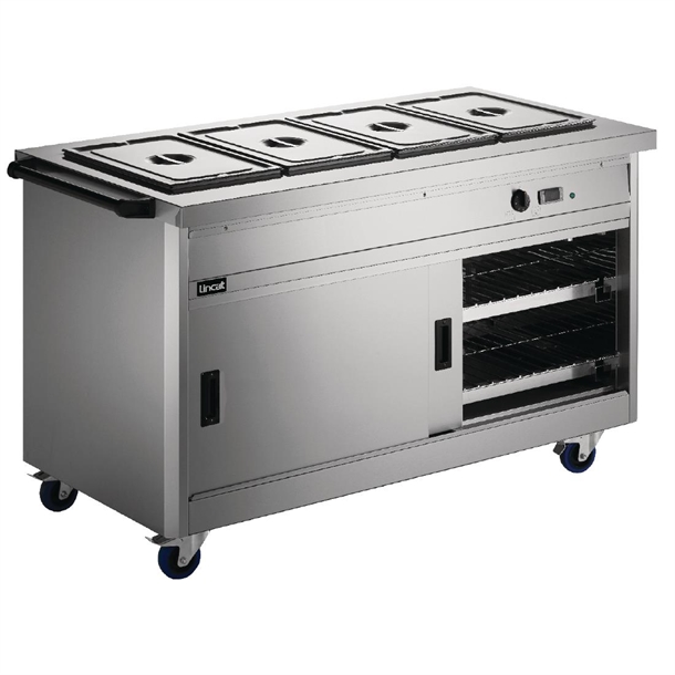 Lincat Panther Mobile Hot Cupboard with Bain Marie Top (B2B)