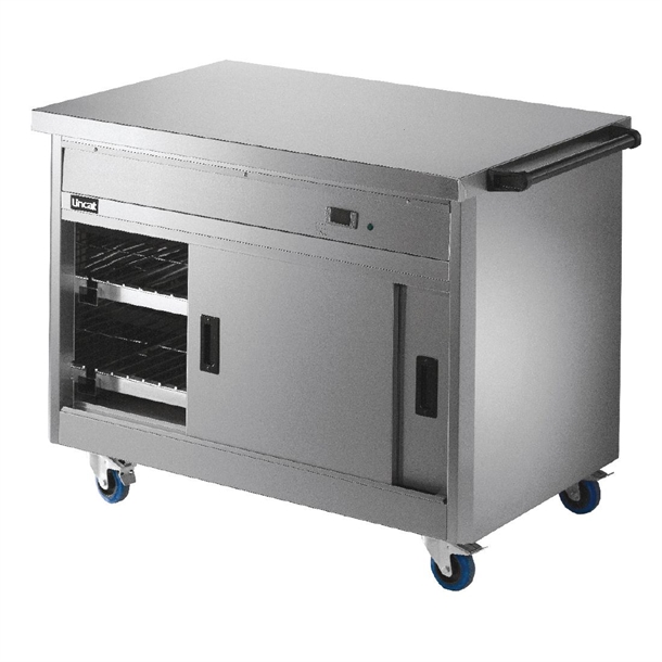 Lincat Panther Mobile Hot Cupboard with Plain Top (B2B)