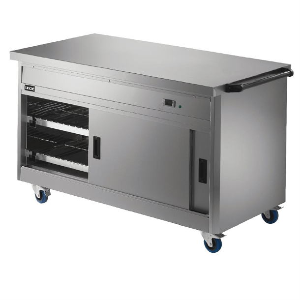 Lincat Panther Mobile Hot Cupboard with Plain Top Pass ThroughModel (B2B)