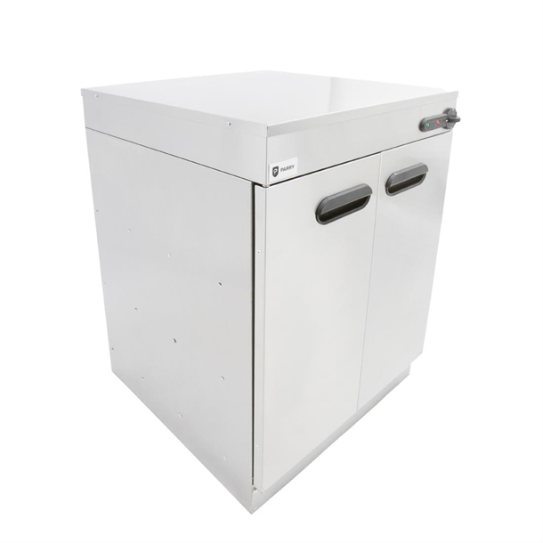 Parry Double Door Platewarmer 2kW 610x600x945mm 180 Plates Capacity (Direct)