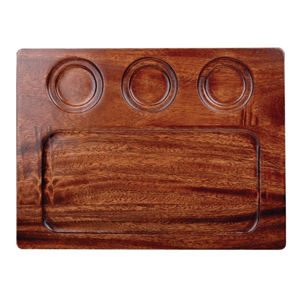 Art de Cuisine Square Deli Board with Locations - 240x320mm (Box 4) (Direct)