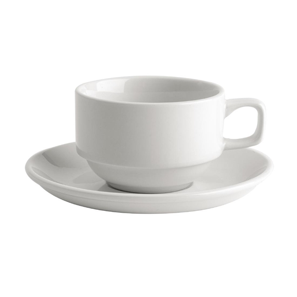 AFC Bistro Tea Saucer for 220ml & 250ml Cup (Box 72)