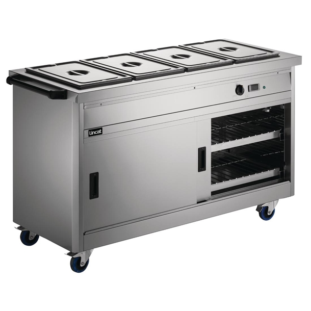 lincat-panther-670-series-hot-cupboard-with-four-bain-marie-tops-1-1-gn
