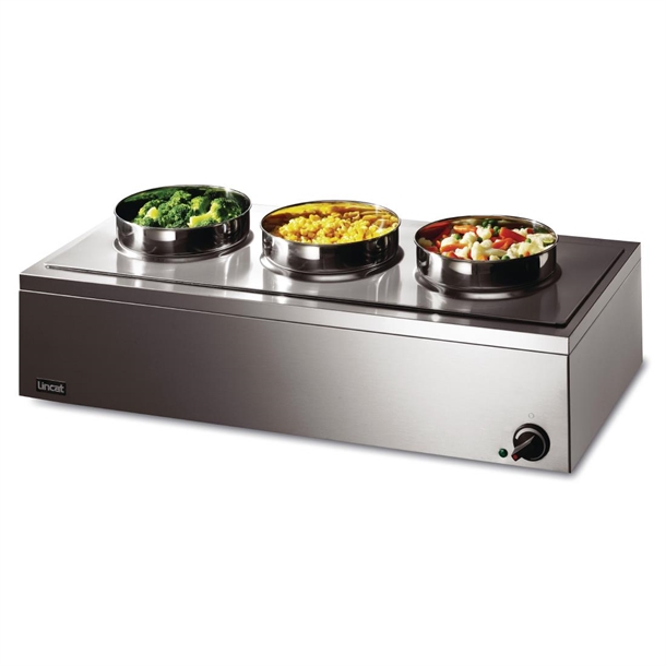 lincat-lynx-400-electric-bain-marie-with-three-stainless-steel-pots-lrb3
