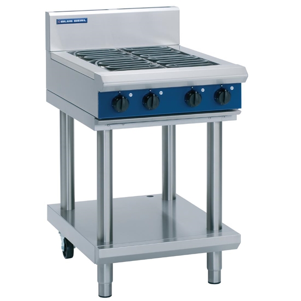 Blue Seal Evolution Cooktop 4 Burner Electric on Stand 600mm (B2B)