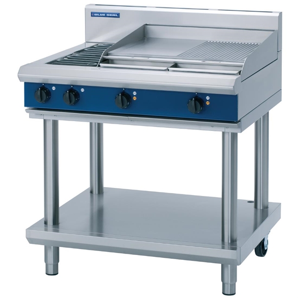 Blue Seal Evolution Cooktop 2 Burner/ 1 Griddle Electric on Stand 900mm (B2B)