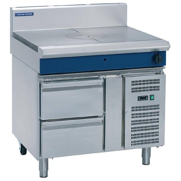 Blue Seal Evolution Target Top with Refrigerated Base LPG - 900mm (B2B)