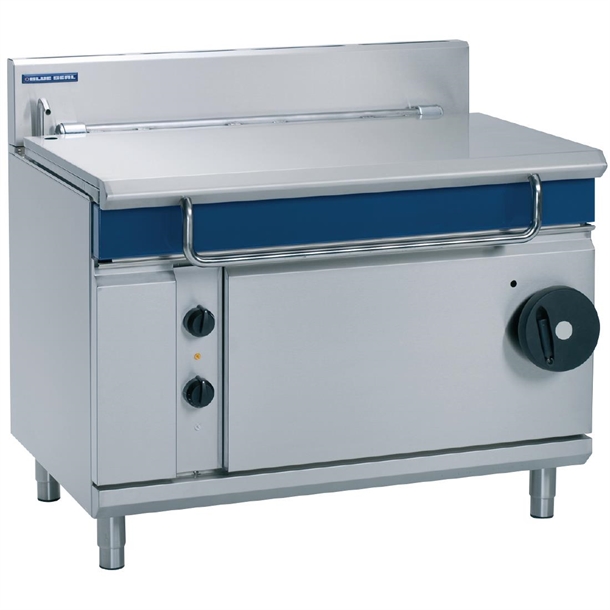 Blue Seal Evolution Tilting Bratt Pan Manual Tilt Mechanism LPG - 120Ltr(B2B)
