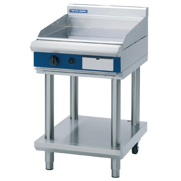 Blue Seal Evolution Griddle with Leg Stand LPG - 600mm (B2B)