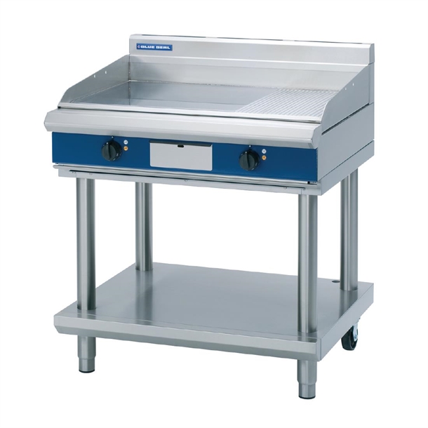 Blue Seal Evolution Chrome 1/3 Griddle with Leg Stand Elec 900mm(B2B)