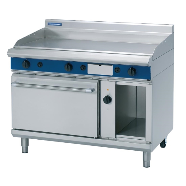 Blue Seal Evolution Chrome Griddle LPG with Elec Convection Oven 1200mm(B2B)