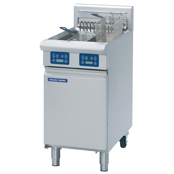blue-seal-evolution-twin-tank-fryer-with-elec-controls-electric-450mm-e44e