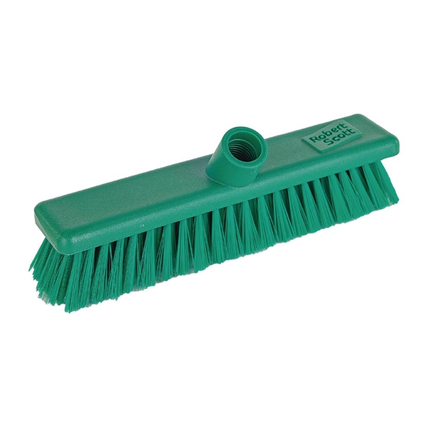 Jantex Soft Hygiene Broom Green - 300mm 12"
