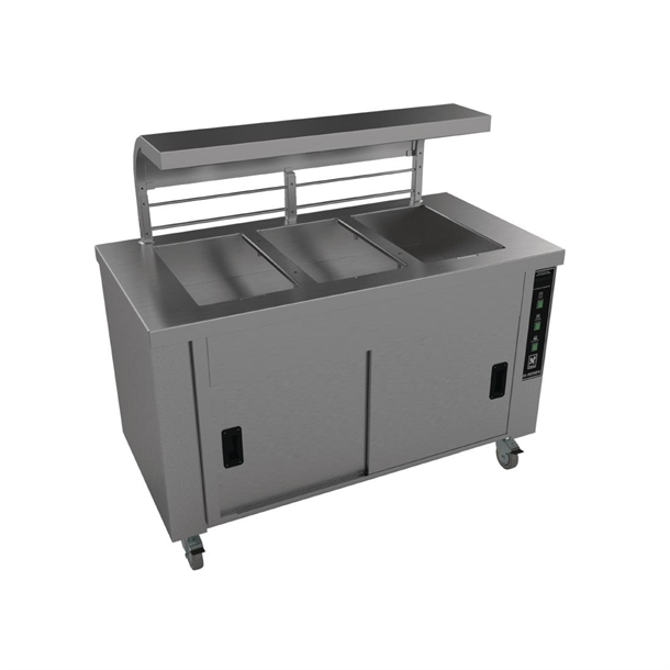 Falcon Chieftain 3 Well Heated Servery Counter (B2B)