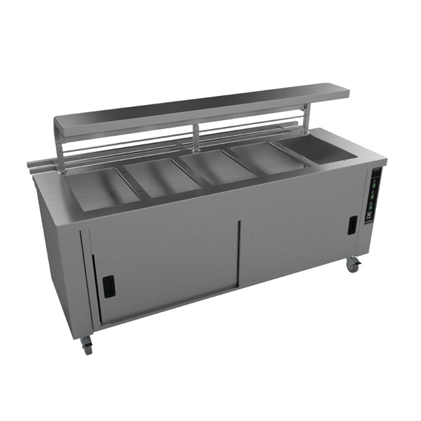 falcon-chieftain-5-well-heated-servery-counter-with-trayslide-hs5