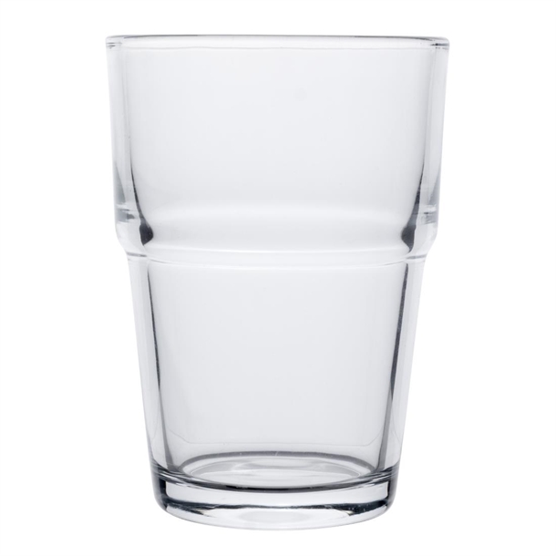 Olympia Stapelbarer Härtglasbecher 200ml (12 Stück)
