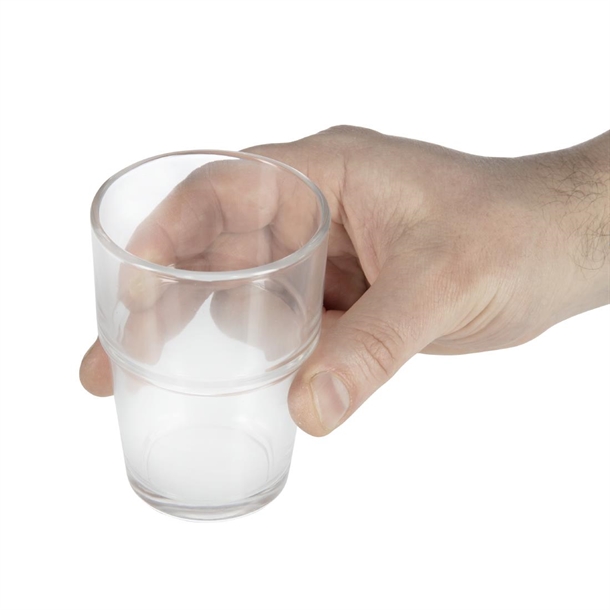 Gobelet empilable provence 200 ml - lot de 6 - duralex - - verre x86mm