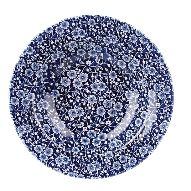 Churchill Vintage Prints Willow Vict Rimd Bowl Calico 249mm 17.5oz (Box 6) (B2B)