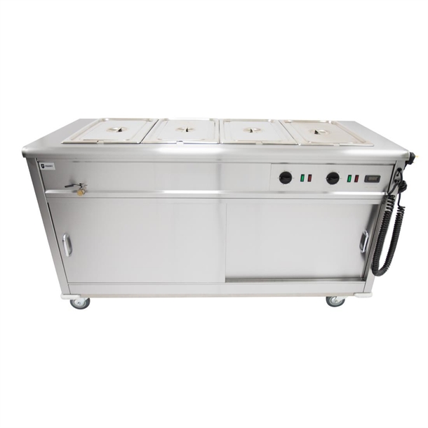 Parry Mobile Servery Bain Marie Top 350 plates 2x13Amp (Direct)