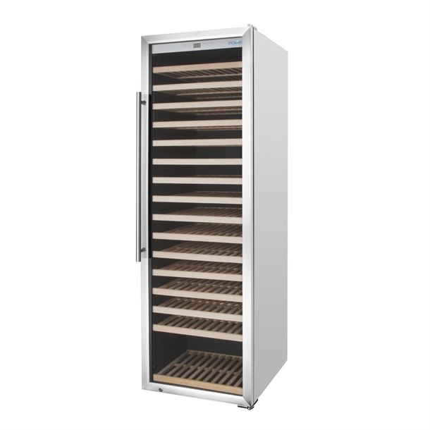 Polar G-Series Single Zone Wine Fridge Stainless Steel - 192 Bottle