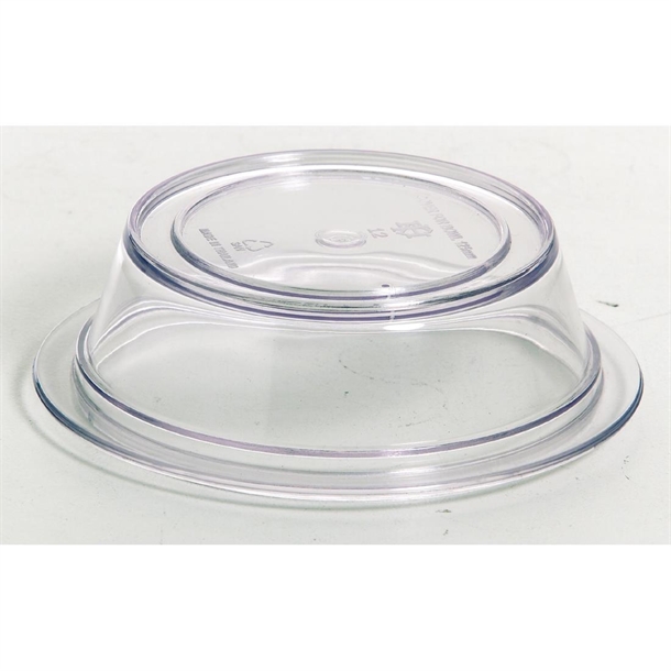 KH Healthcare Round Cover Clear - 125mm (#12) (Box 12)