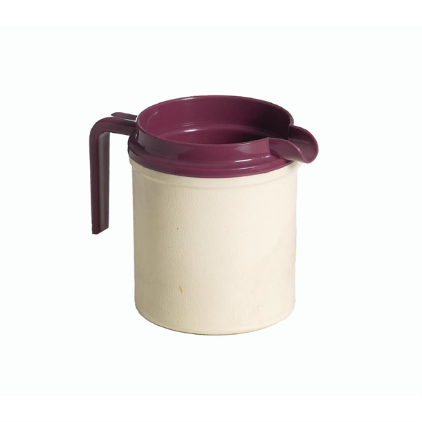 KH Healthcare Beverage Pourer Insulated PP 250ml Yellow (#8) (Box 24)