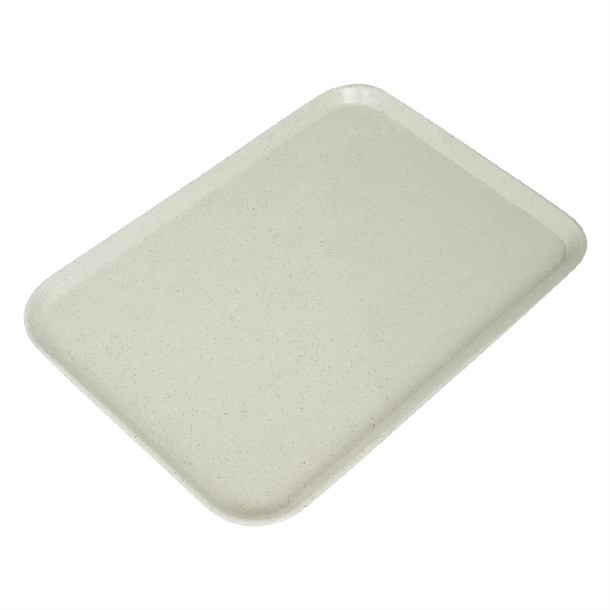 KH Healthcare Tray Fibreglass 560x405mm White Speckled (Box 12)