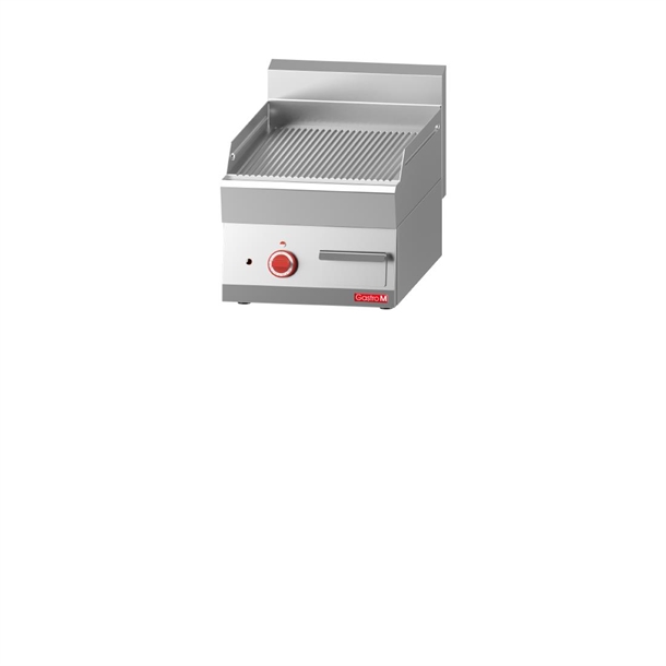 Gastro M 650 elektrische Grillplatte 65/40FTRE Gerillt