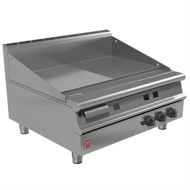 falcon-dominator-plus-900mm-wide-half-ribbed-griddle-lpg-g3941r