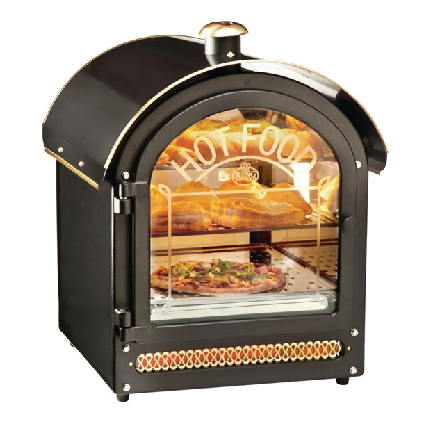 king-edward-hot-food-merchandiser-black-hfmv