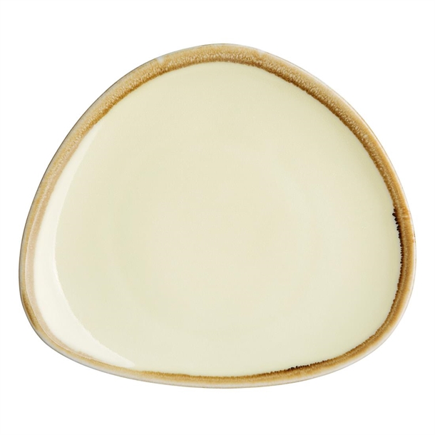 Olympia Kiln Sandstone Tri Plate - 165mm 6.5" (Box 6)