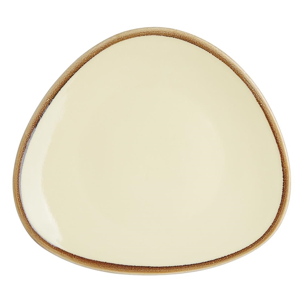 Olympia Kiln Sandstone Tri Plate - 280mm 11" (Box 4)