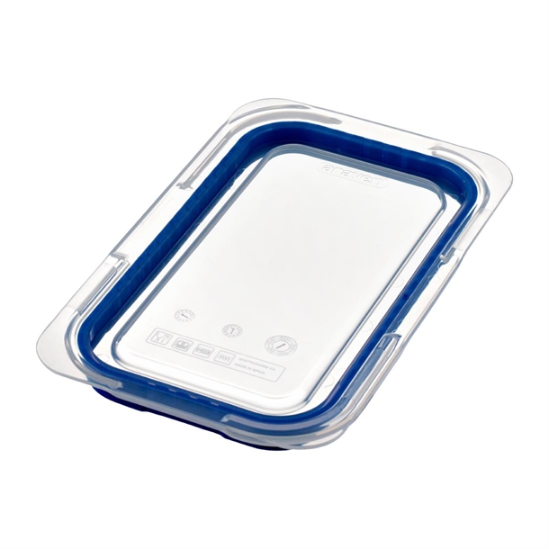Araven Deckel für GN1/4 Lebensmittelbehälter blau