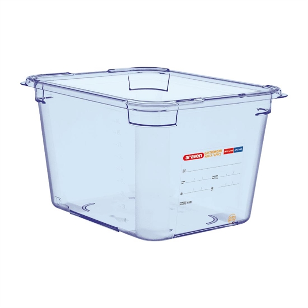 Araven ABS (BPA Free) Blue Container - GN 1/2 200mm