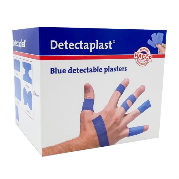 Detectaplast Elastic Plasters Assorted Box (Pack 100)