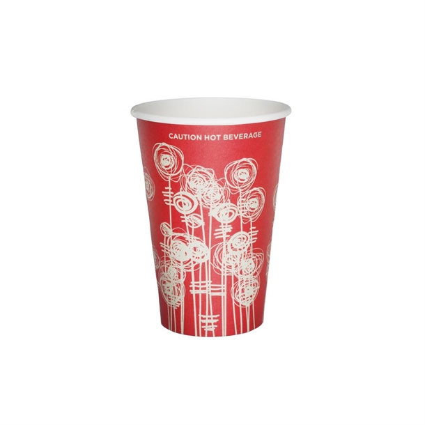Paper Vending Cup "SWIRL" - 250ml 9oz (Box 1000)