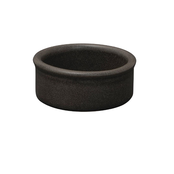 Zuma Condiment Bowl Charcoal - 60mm dia (Box 6)